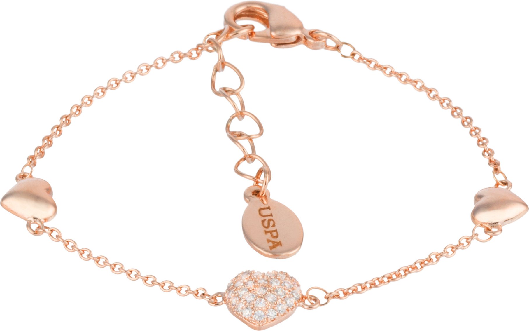 US Polo Assn Jewellery Colette Roségold-Armband