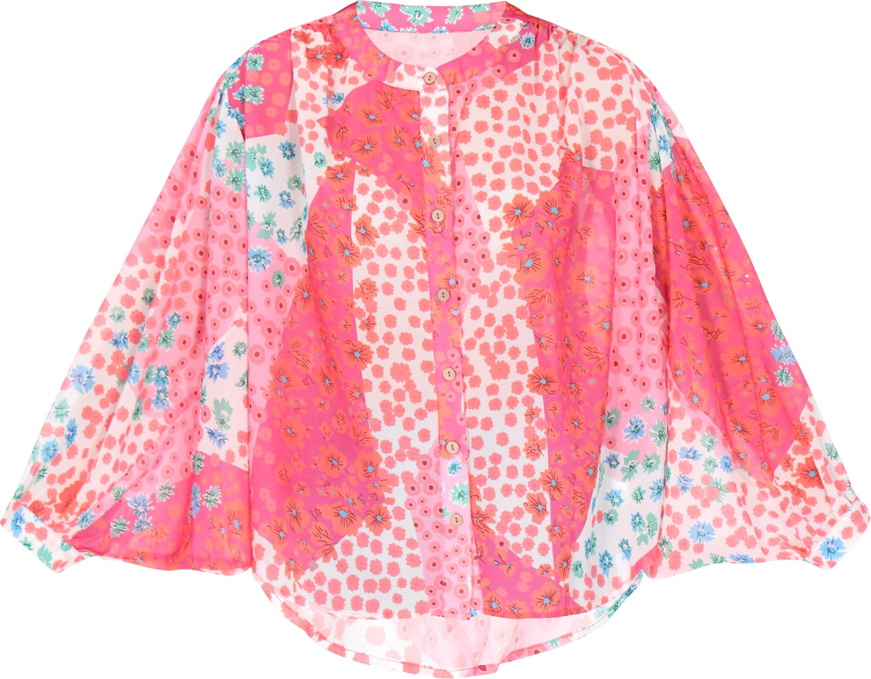 IZIA Bluse Frauen rosarot