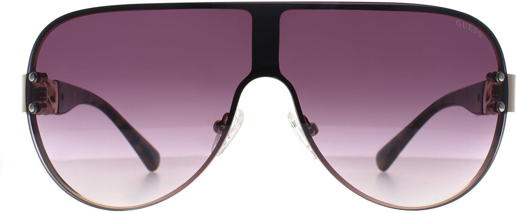 Guess Schild Womens Gold Rauch Grau Gradient GO00037