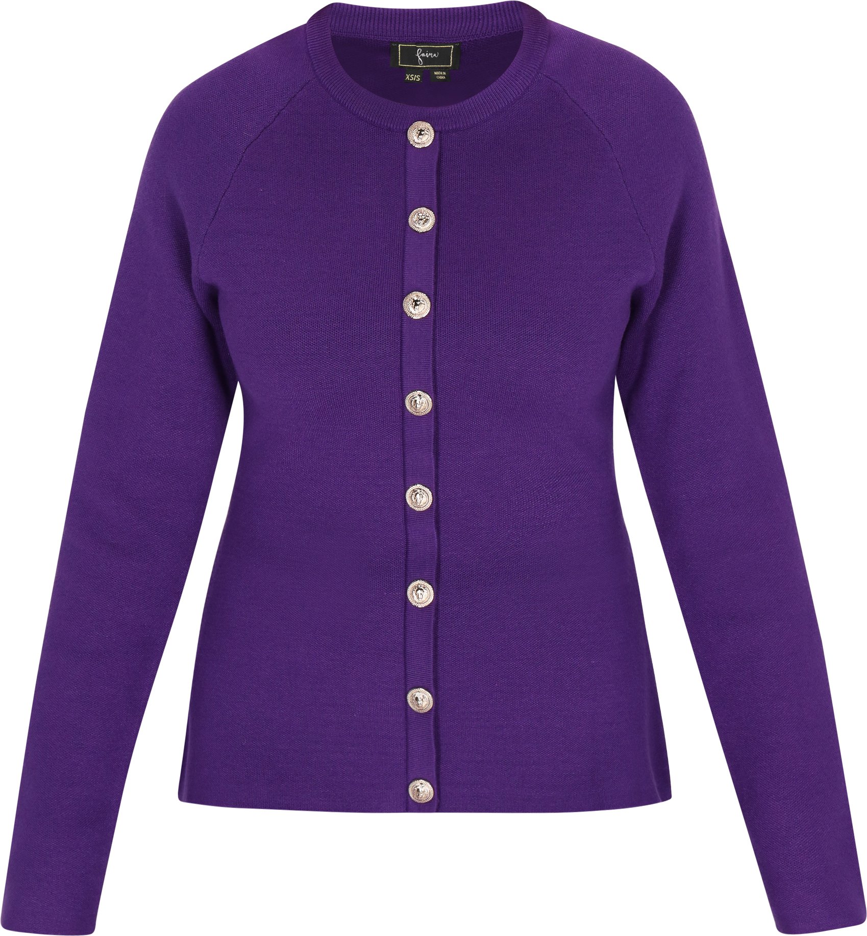 Faina Strickjacke Frauen lila