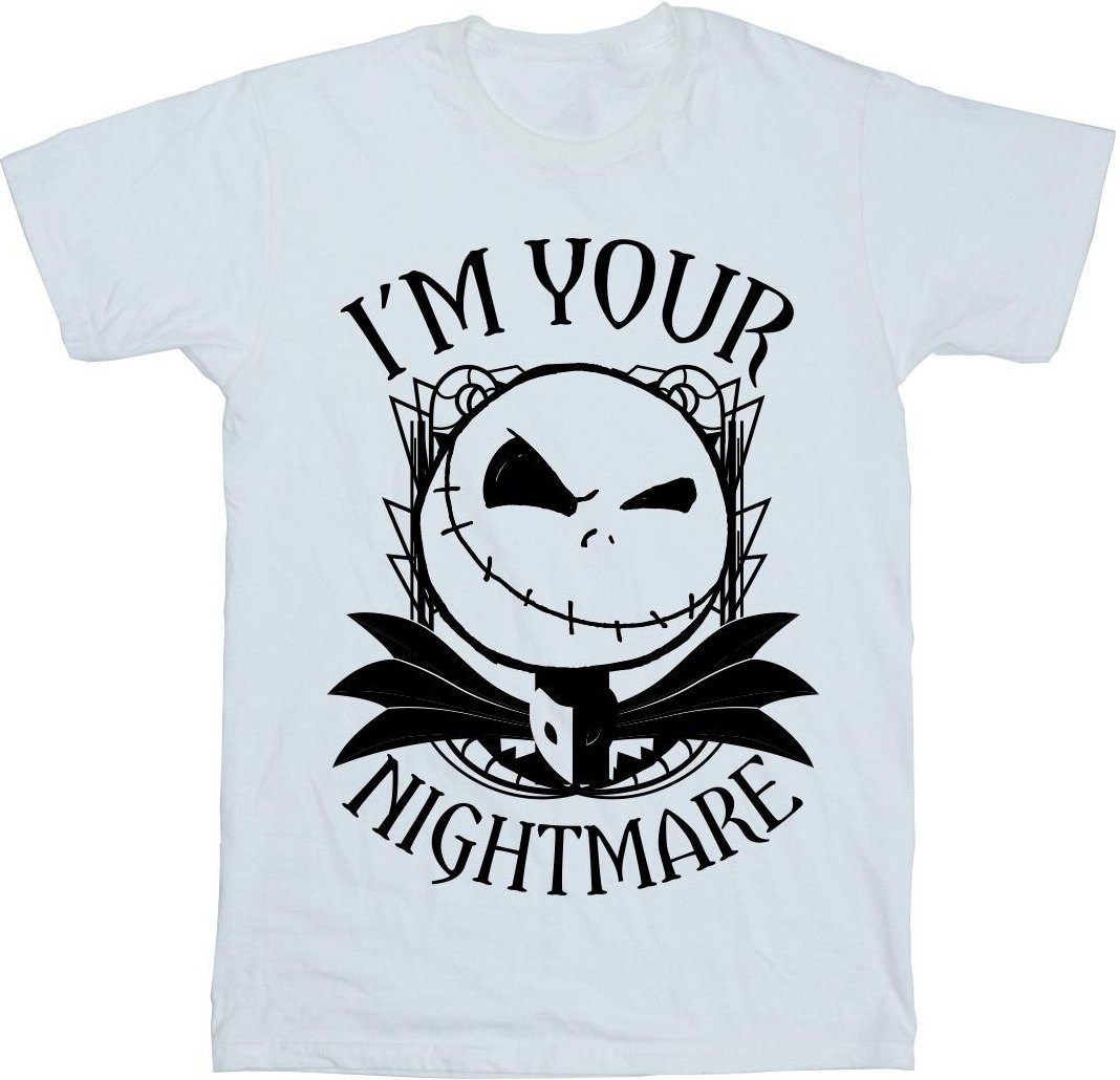 Disney - "Nightmare Before Christmas" T-Shirt für Herren (Weiß)