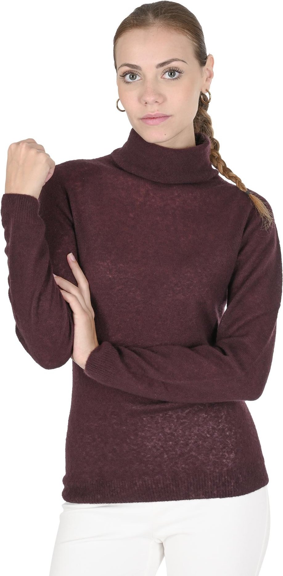 Thumbnail - Kaschmir-Rollkragenpullover
