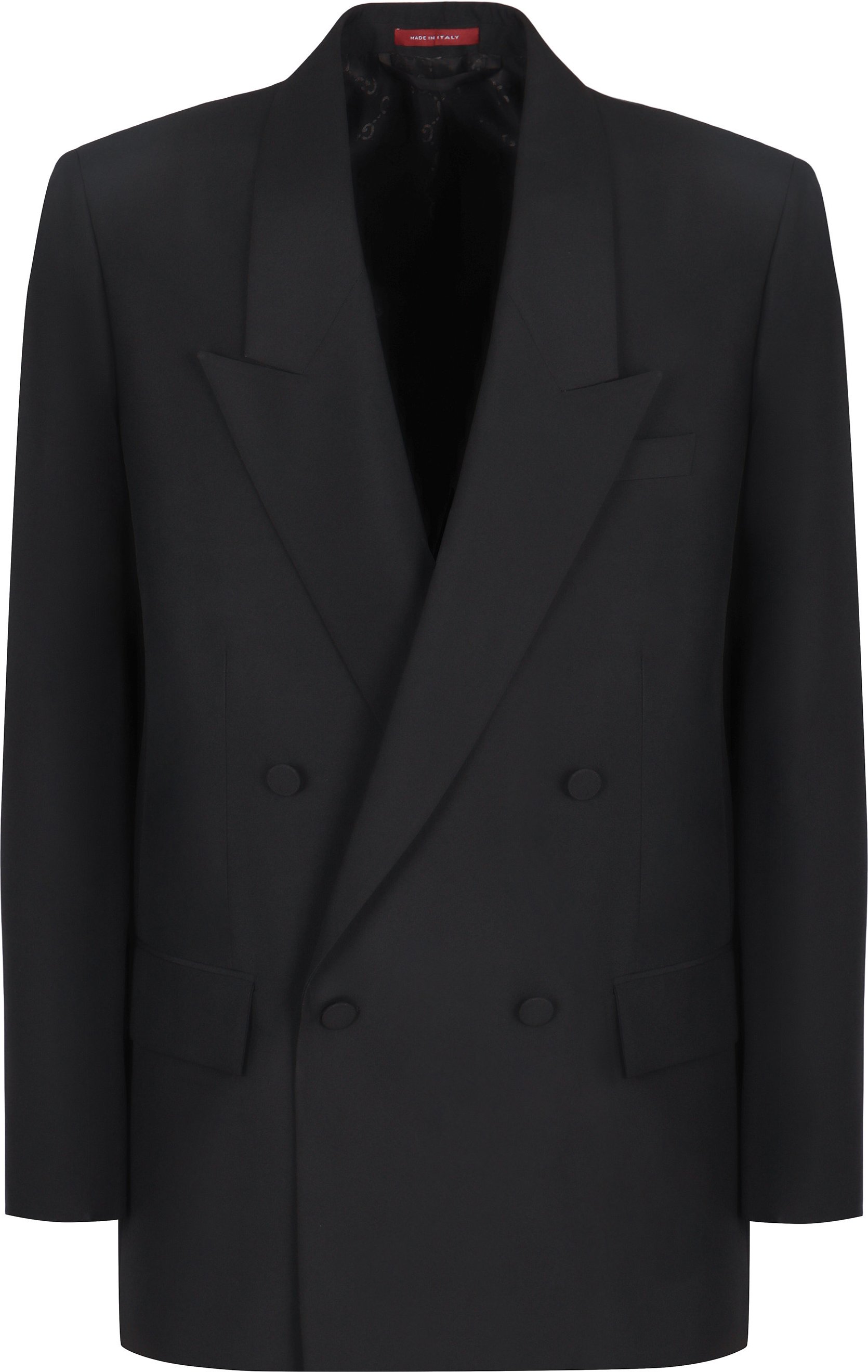 Schwarzer Panama-Blazer