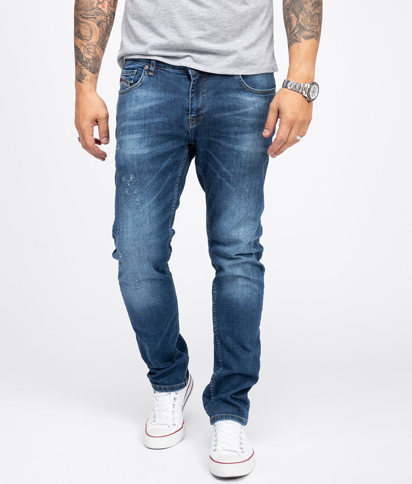 Indumentum Jeans Blau