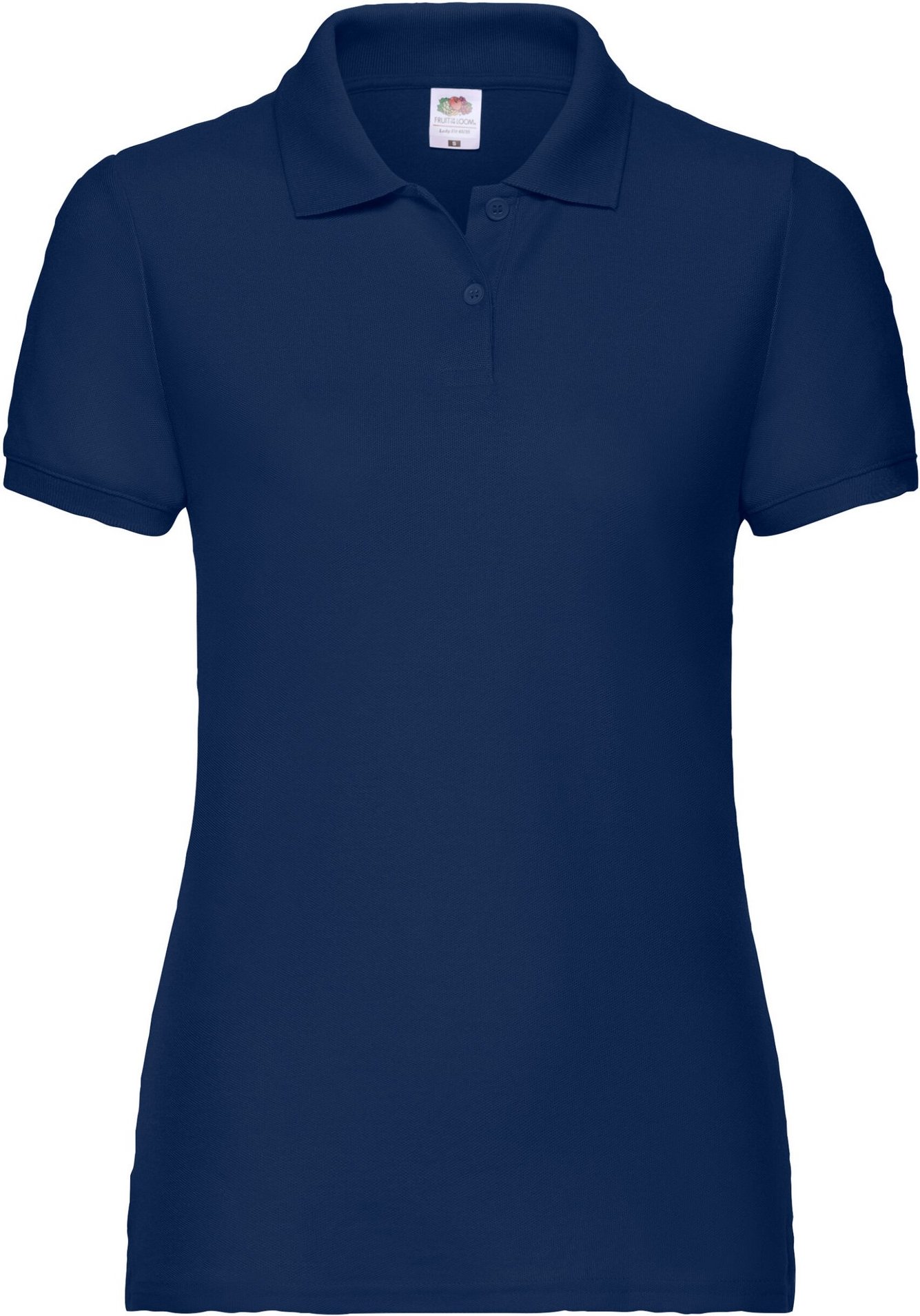 Fruit of the Loom - "Lady Fit 65/35" Poloshirt für Damen (Marineblau)