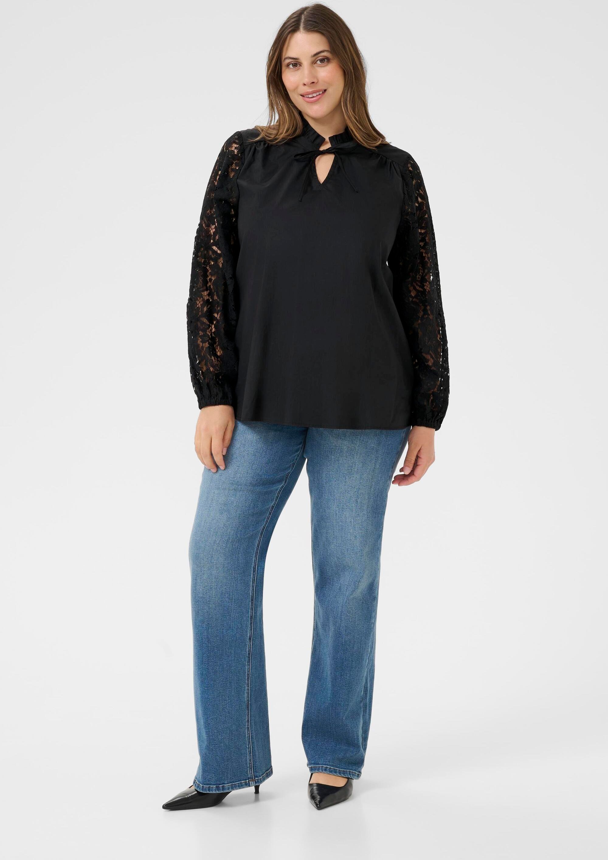 Langarm-Bluse KCmynthia Langarm-Bluse Regular fit black