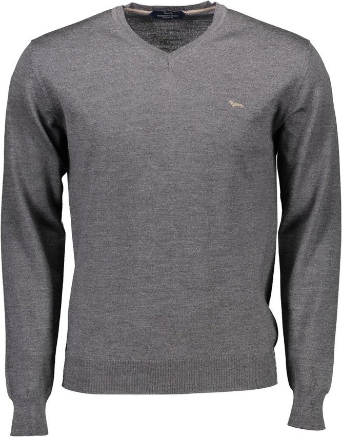 Thumbnail - Merino-Wolle V-Ausschnitt Pullover