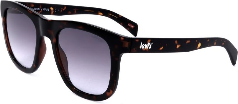 Eckige Sonnenbrille Schildpatt-Rahmen