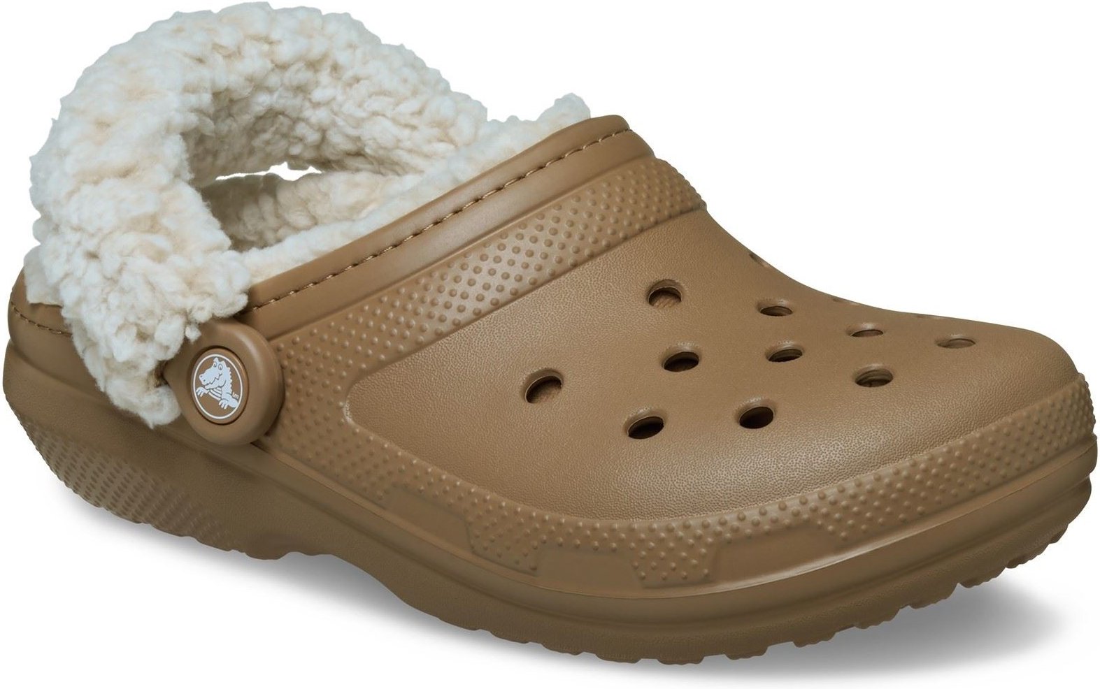 Crocs Classic Fleece-gefütterte Thermoplast Herren Sepia Clogs
