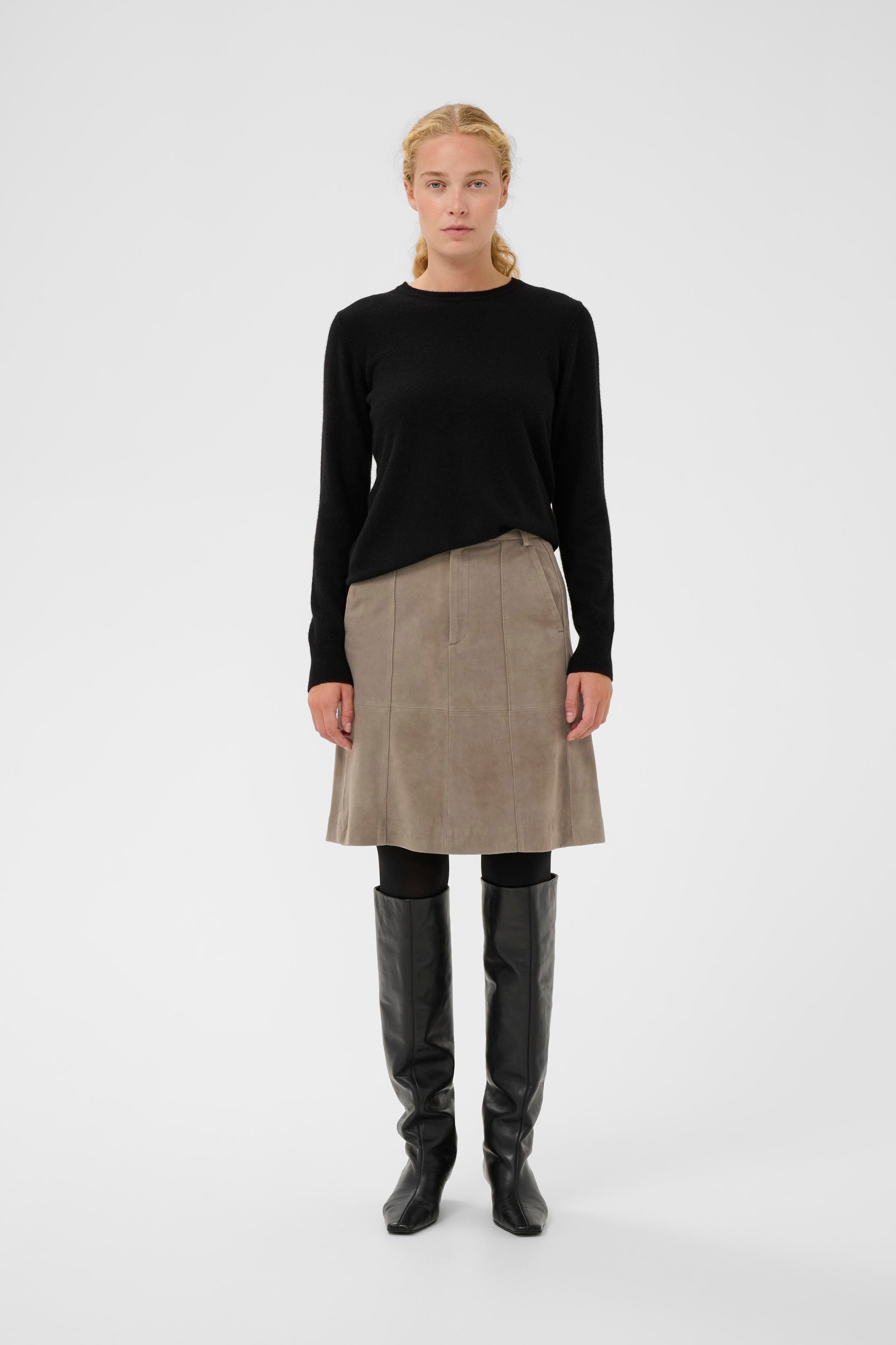 Lederrock CARNIKAIW Lederrock A-shape