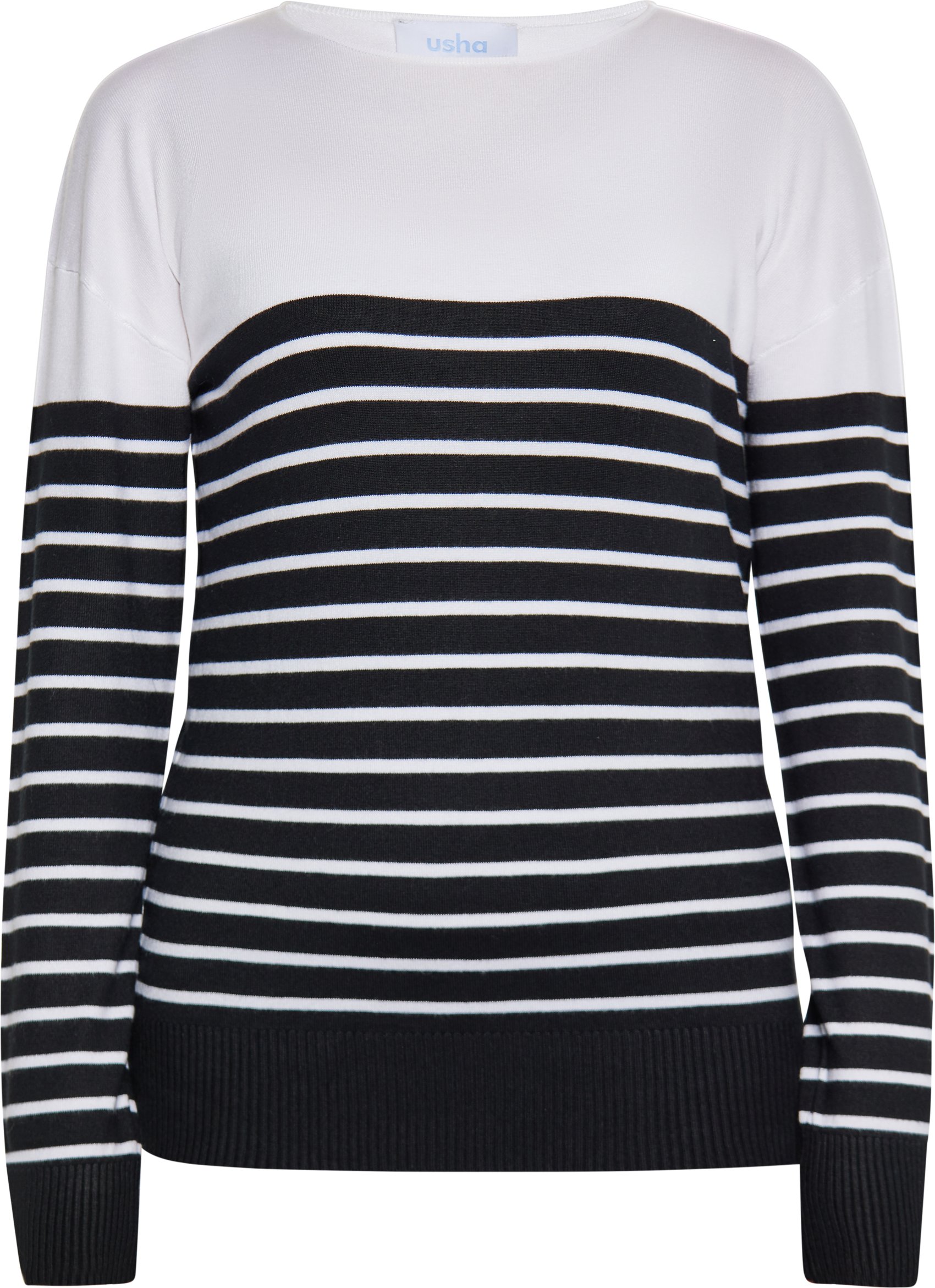 usha Zur Seite fahren Damen schwarz weiss