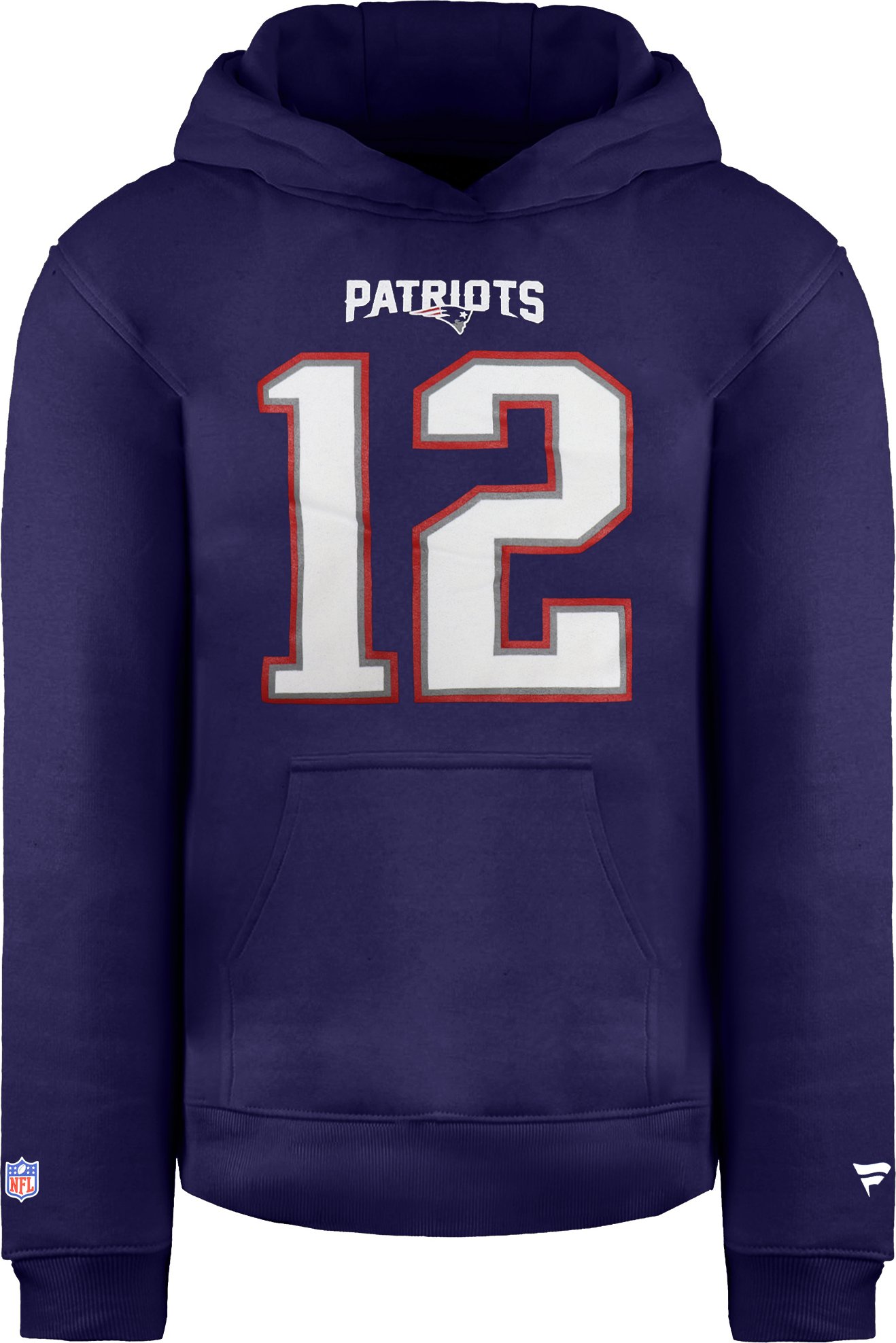 Fanatiker NFL New England Patriots Tom Brady Jumper Name Nummer Hoodie