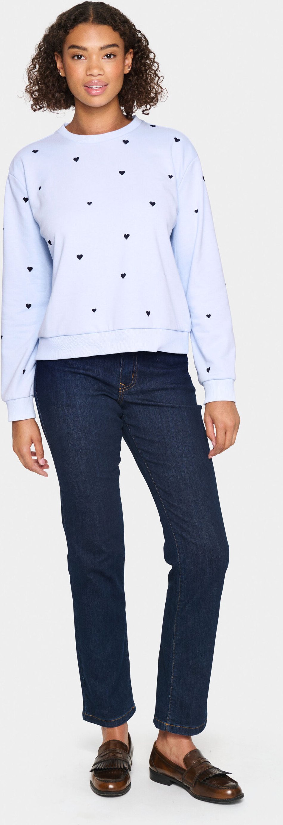 Sweatshirt Casual fit Heather NightSky Harts blue