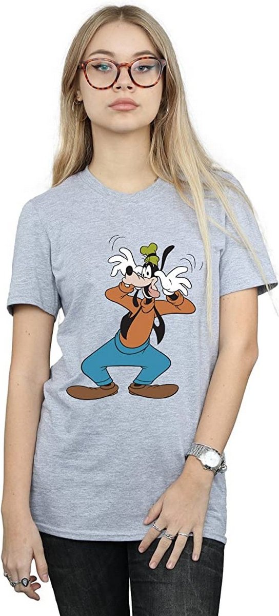 Disney - "Crazy" T-Shirt für Damen (Grau)