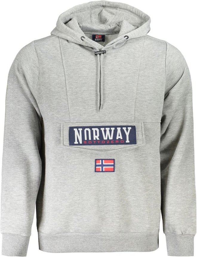 Kapuzensweatshirt mit Zentral-Reißverschlusstasche