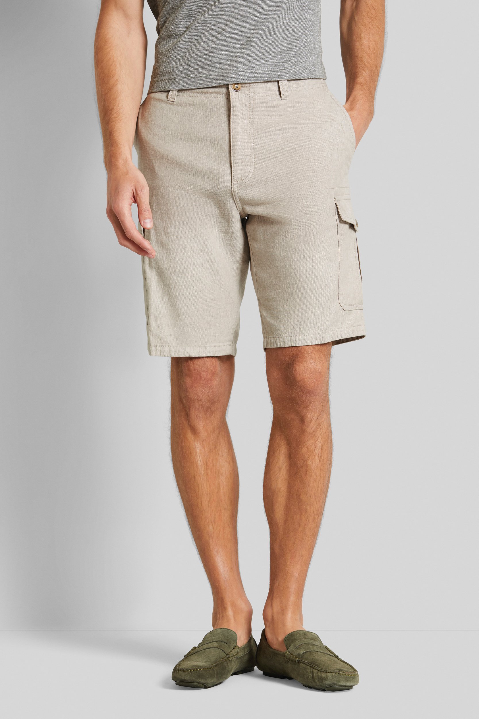 Bugatti Herren Bermuda aus elastischer Baumwollware