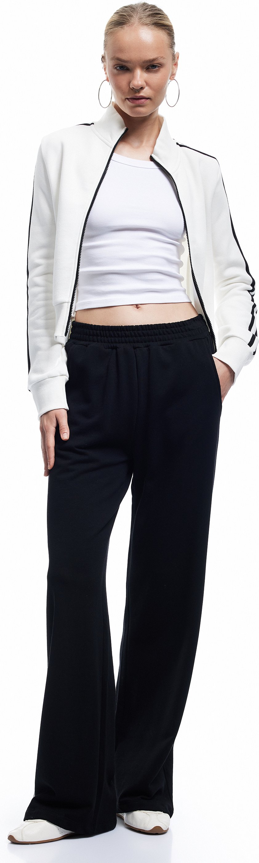 Koton SWEAT BOTTOMS Flare-Fit Jogginghose mit Taschen