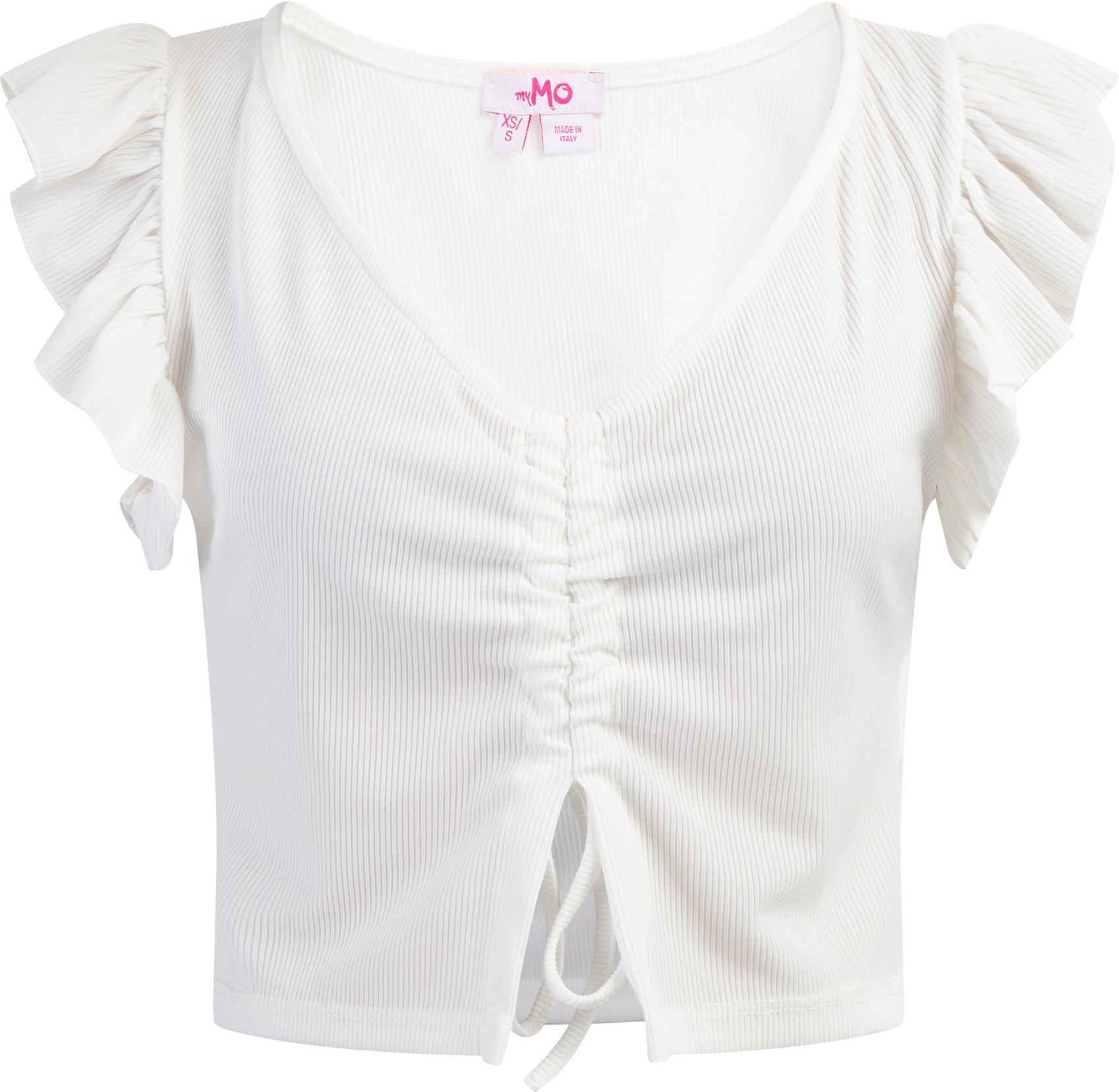 Mymo Spitze Damen weiss