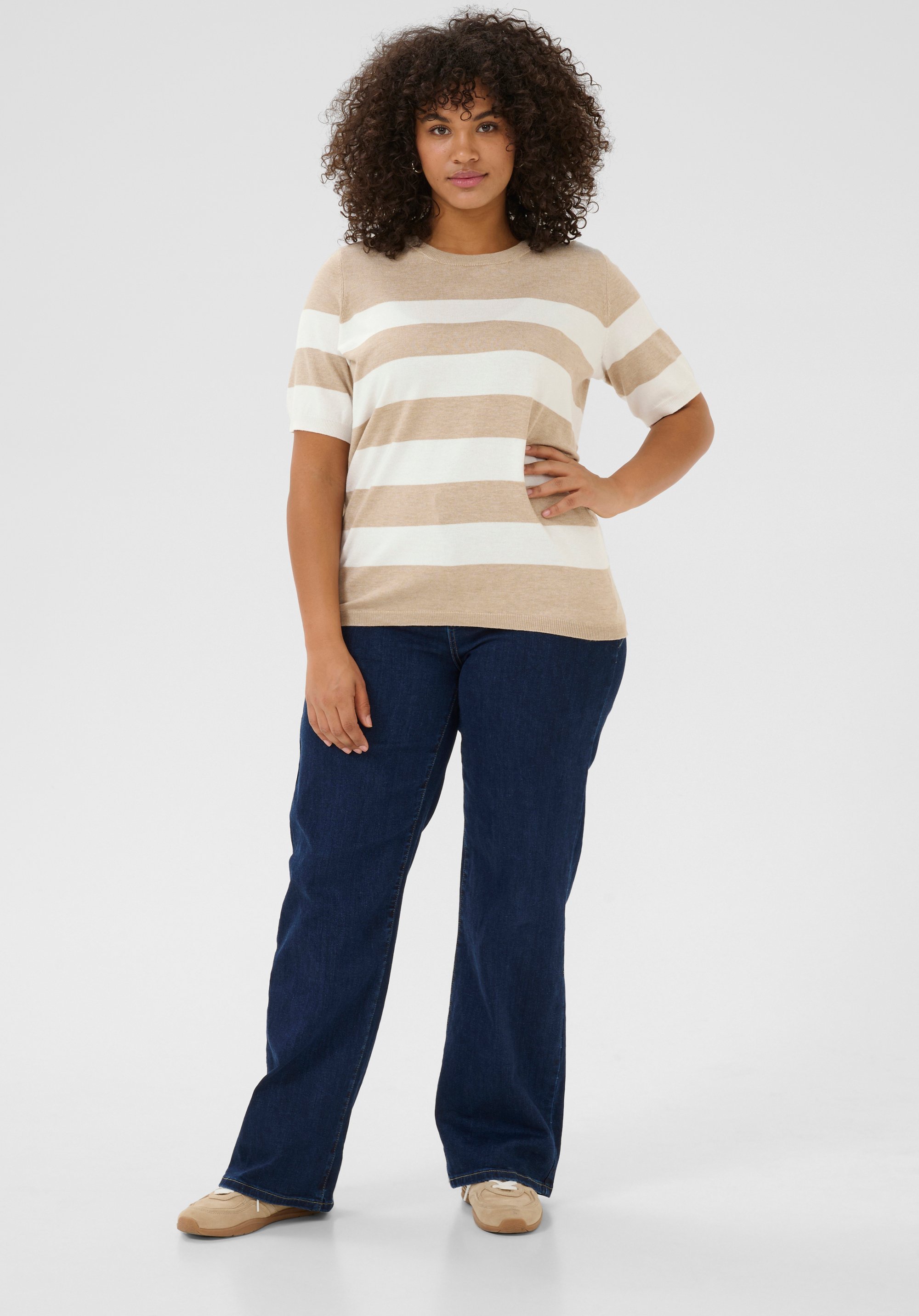 Strickpullover Regular fit cream