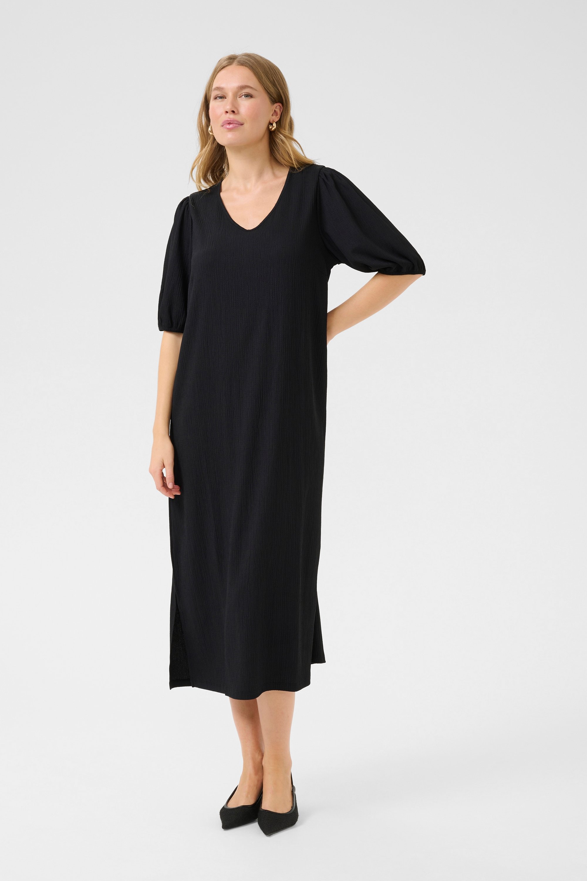 Kleid A-shape Black