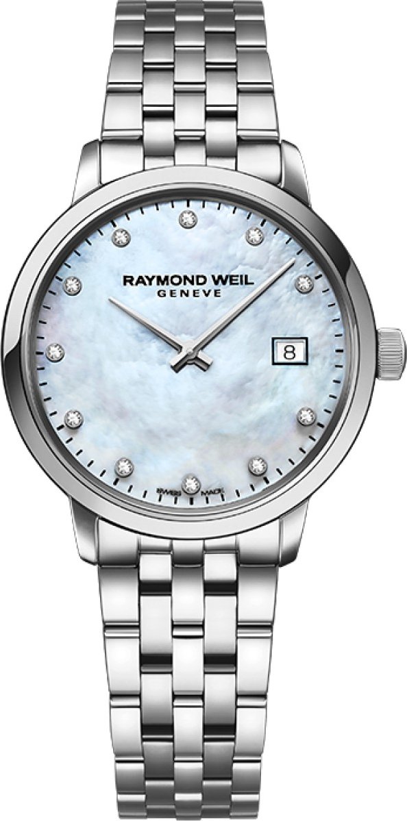 Raymond Weil Toccata Silber Damen Armbanduhr 5985-ST-97081