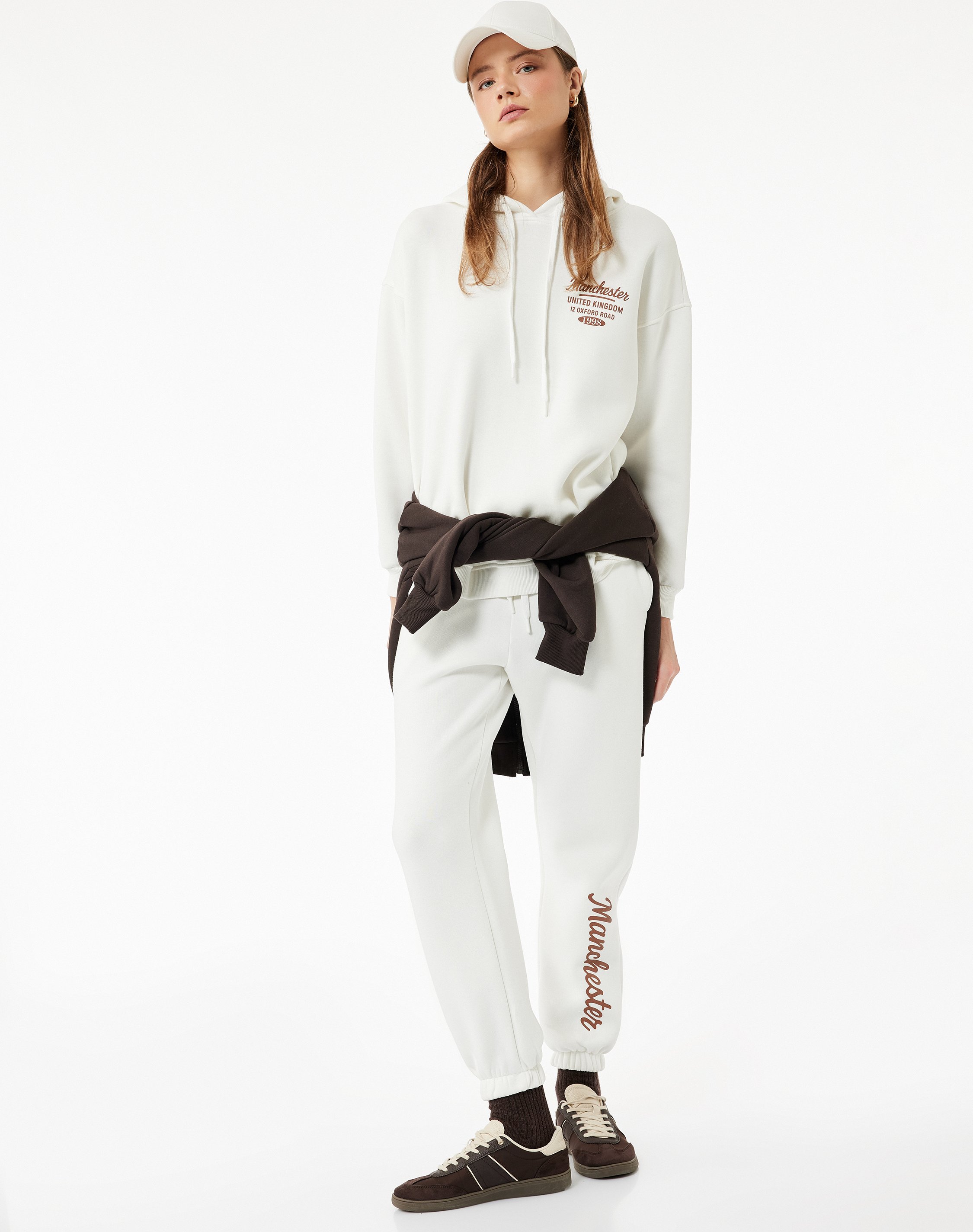 Koton SWEAT BOTTOMS Jogger aus Baumwolle bedruckt