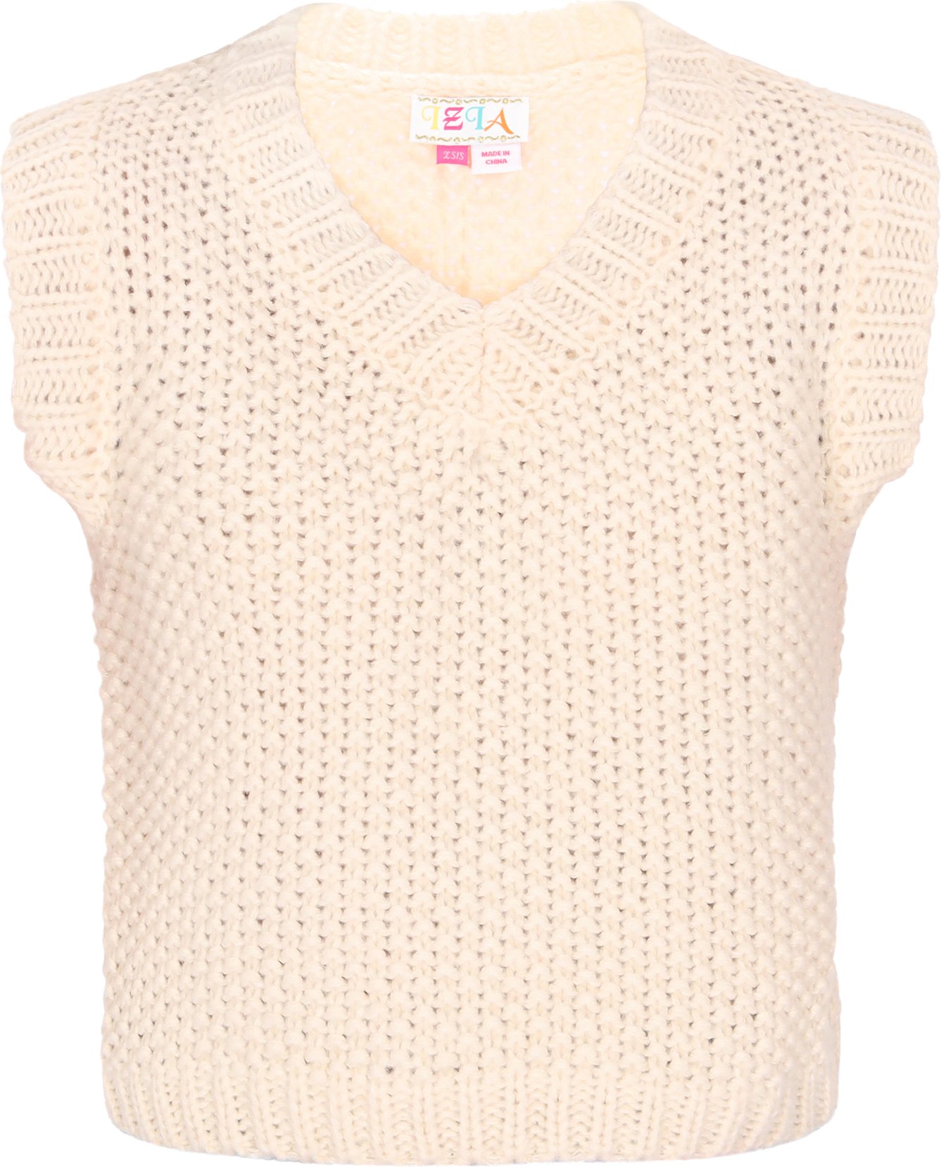 IZIA Weste Frauen cremefarben