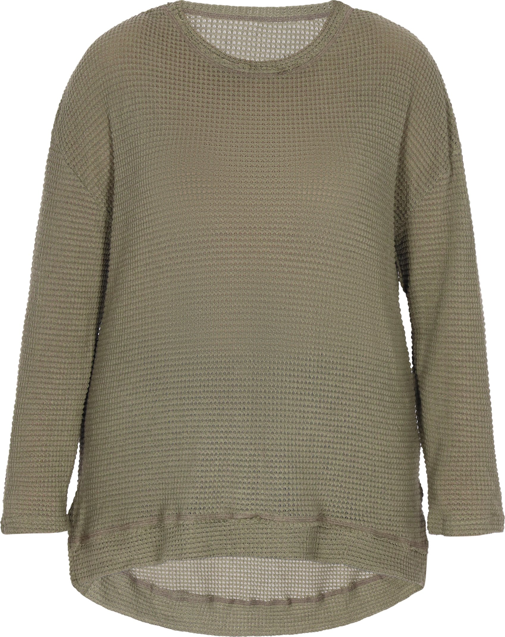 usha Bluse in großen Größen Frauen Moosgrün