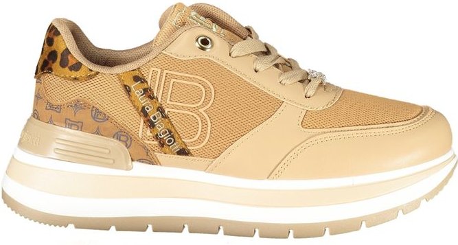 Laura Biagiotti Marrone Polyurethan Damen Sneaker