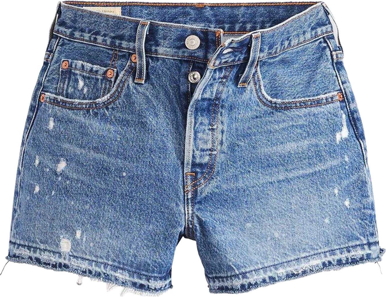 Levis - "501 Original" Shorts für Damen (Blau)