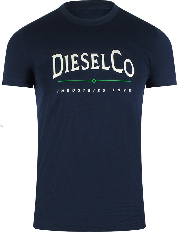 Marineblaues T-shirt Von Diesel Industries