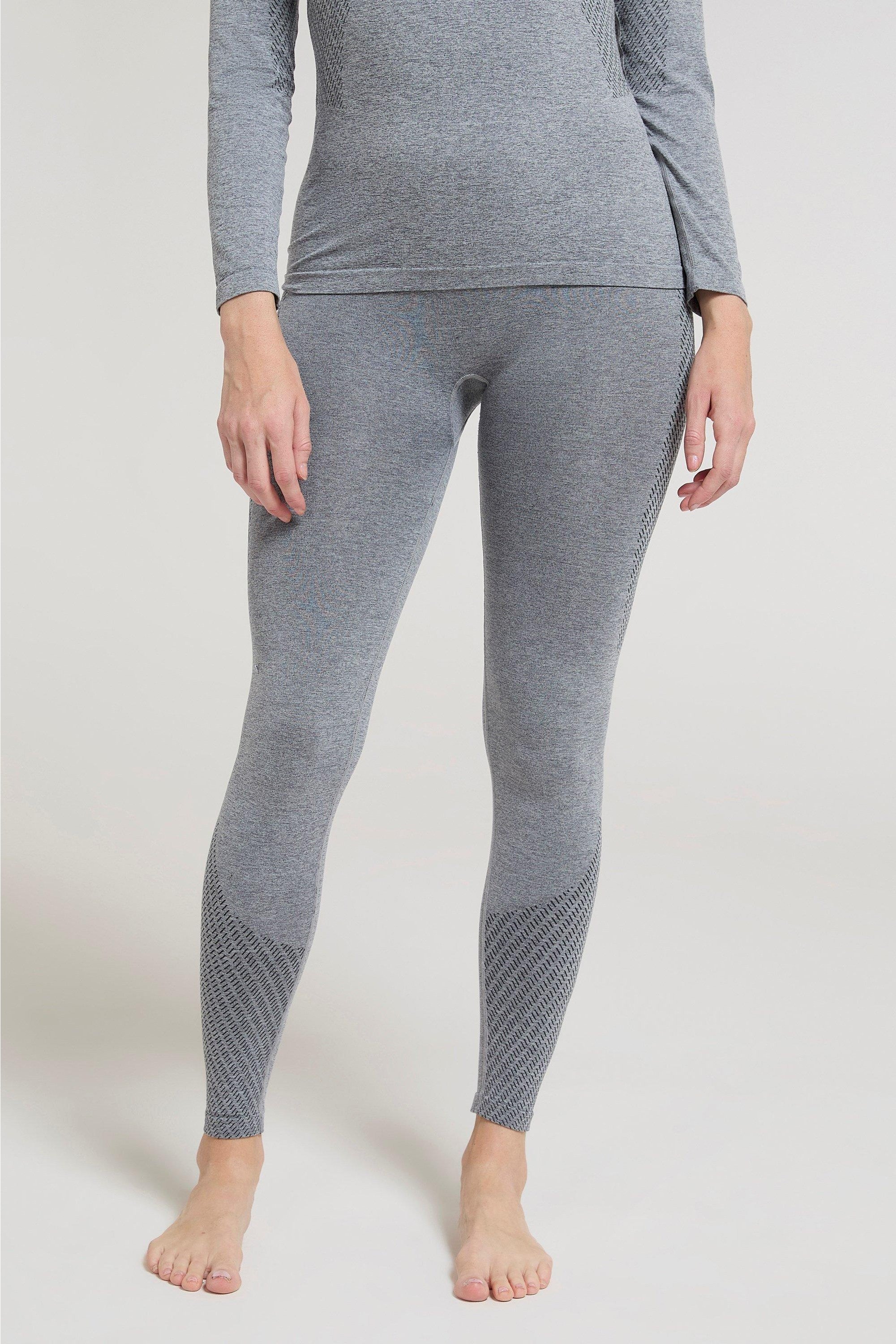 Mountain Warehouse - "Off Piste II" Thermo-Leggings für Damen (Hellgrau)