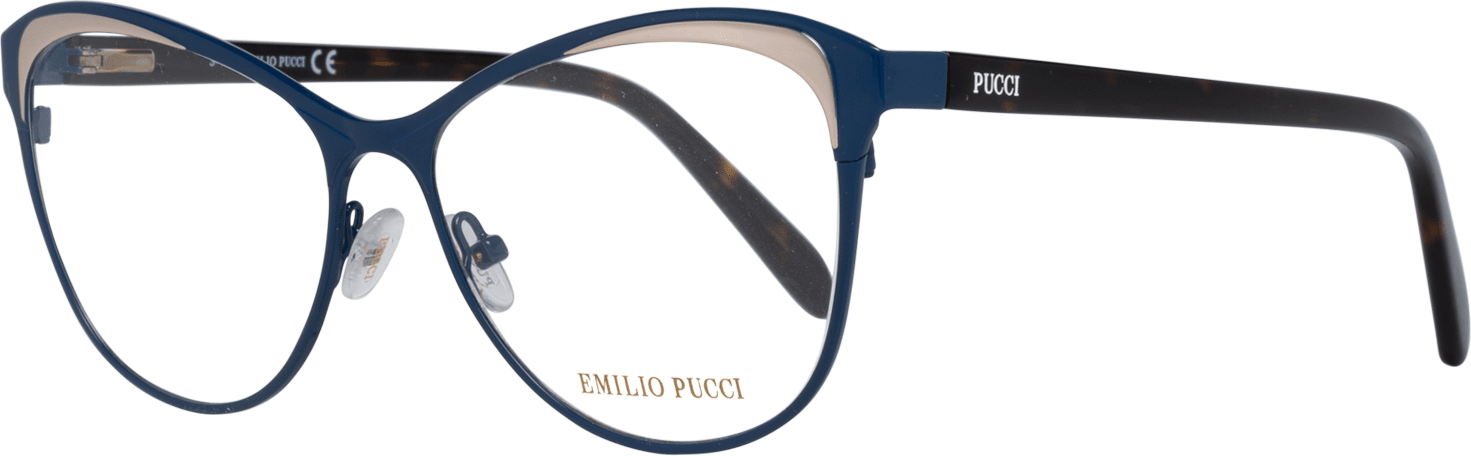 Emilio Pucci Blue Montures optiques pour femmes