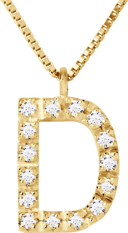 DIADEMA - Halskette mit Diamanten - D - Gelbgold - Chaine Véntienne