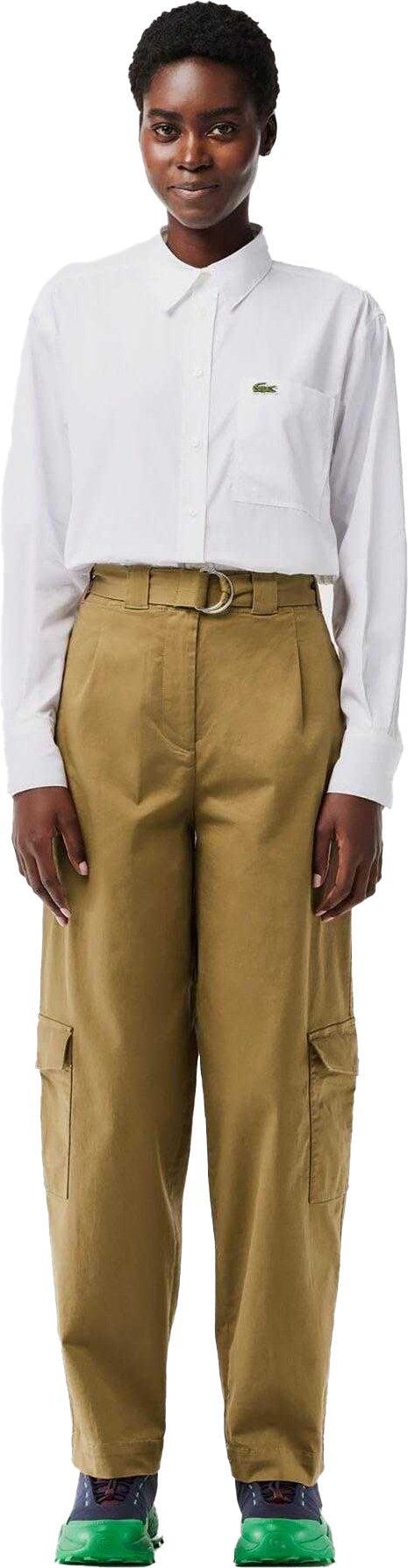 Lacoste - Cargo-Hose für Damen (Braun)