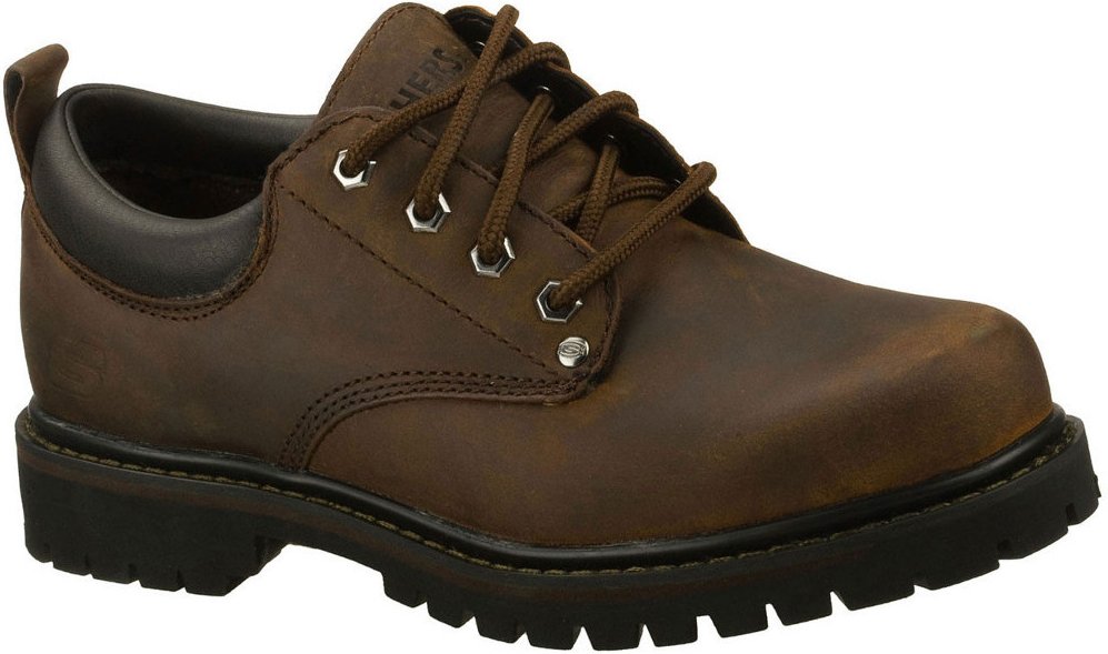 Skechers Herren Tom Cats Lace Up gepolsterte dicke Leder Oxford Schuhe