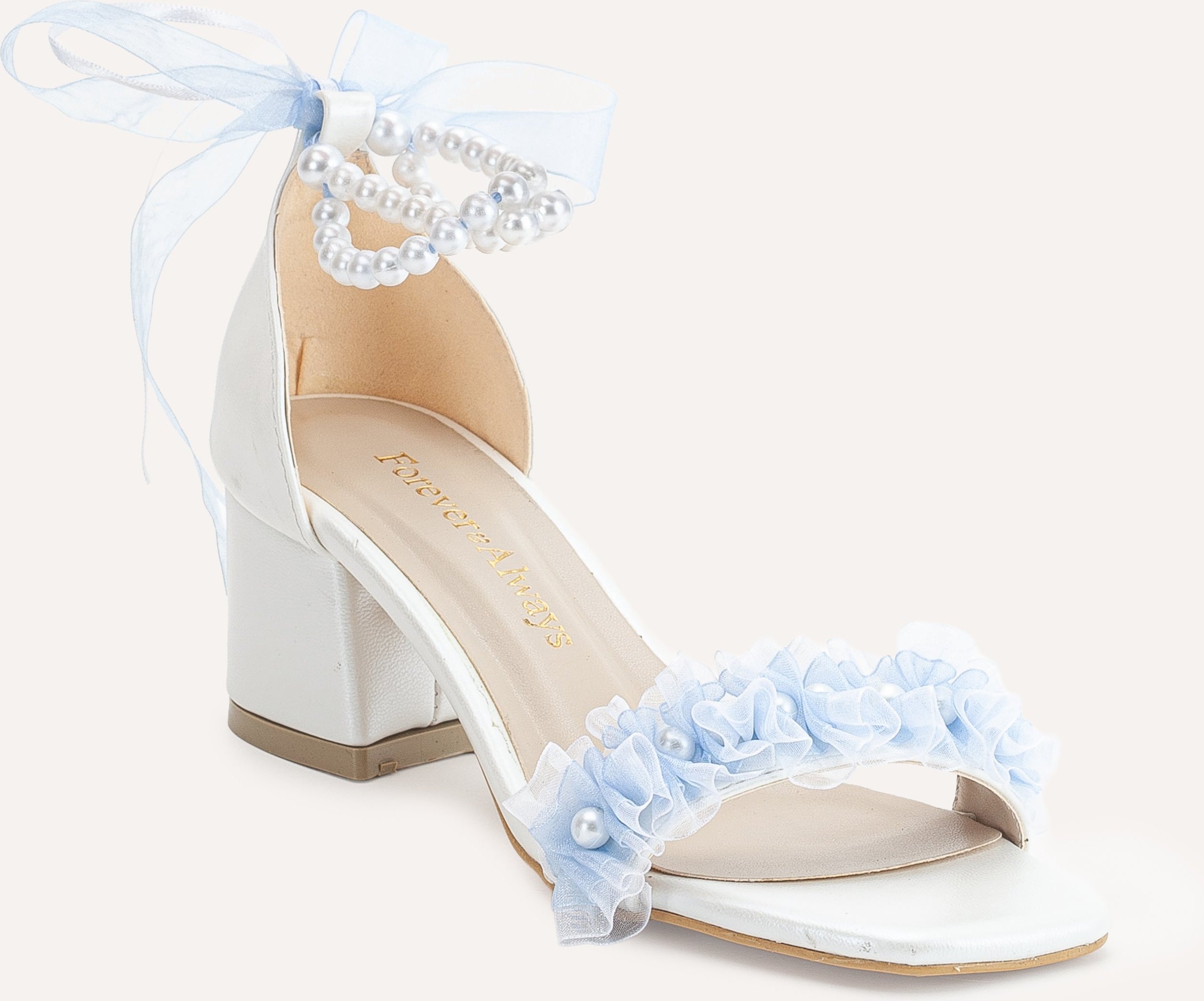 Jasmine Lace Bridal Niedrig Absatz Sandalen (Women)