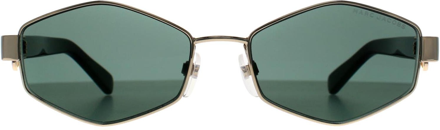 Marc Jacobs Oval Womens Gold Schwarz Grün Spiegel MARC 496/S