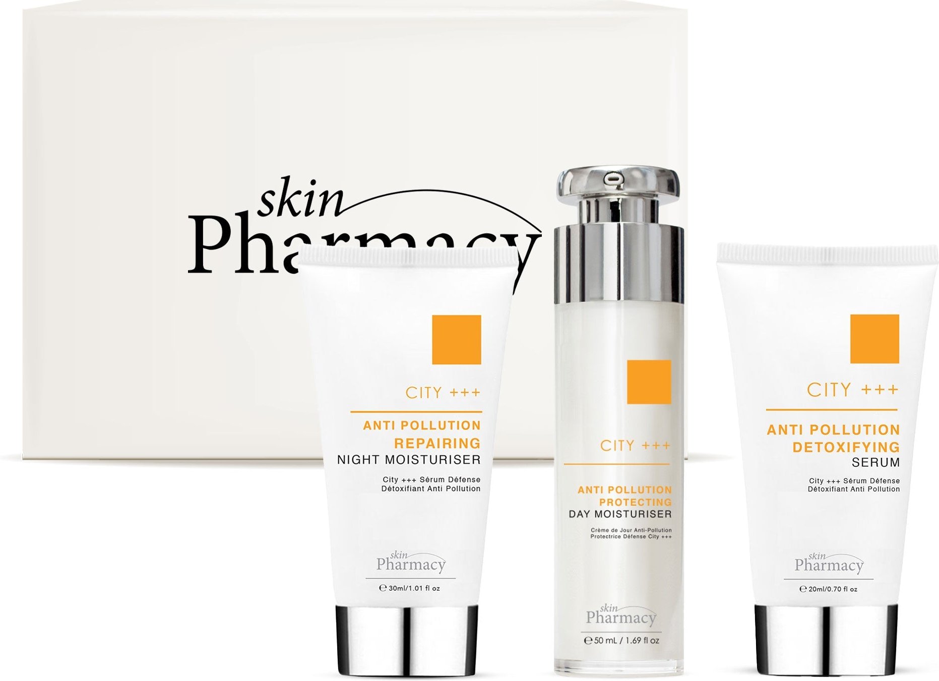 skinPharmacy Anti-Aging Umwelt-Schutz & Hydratations-Trio