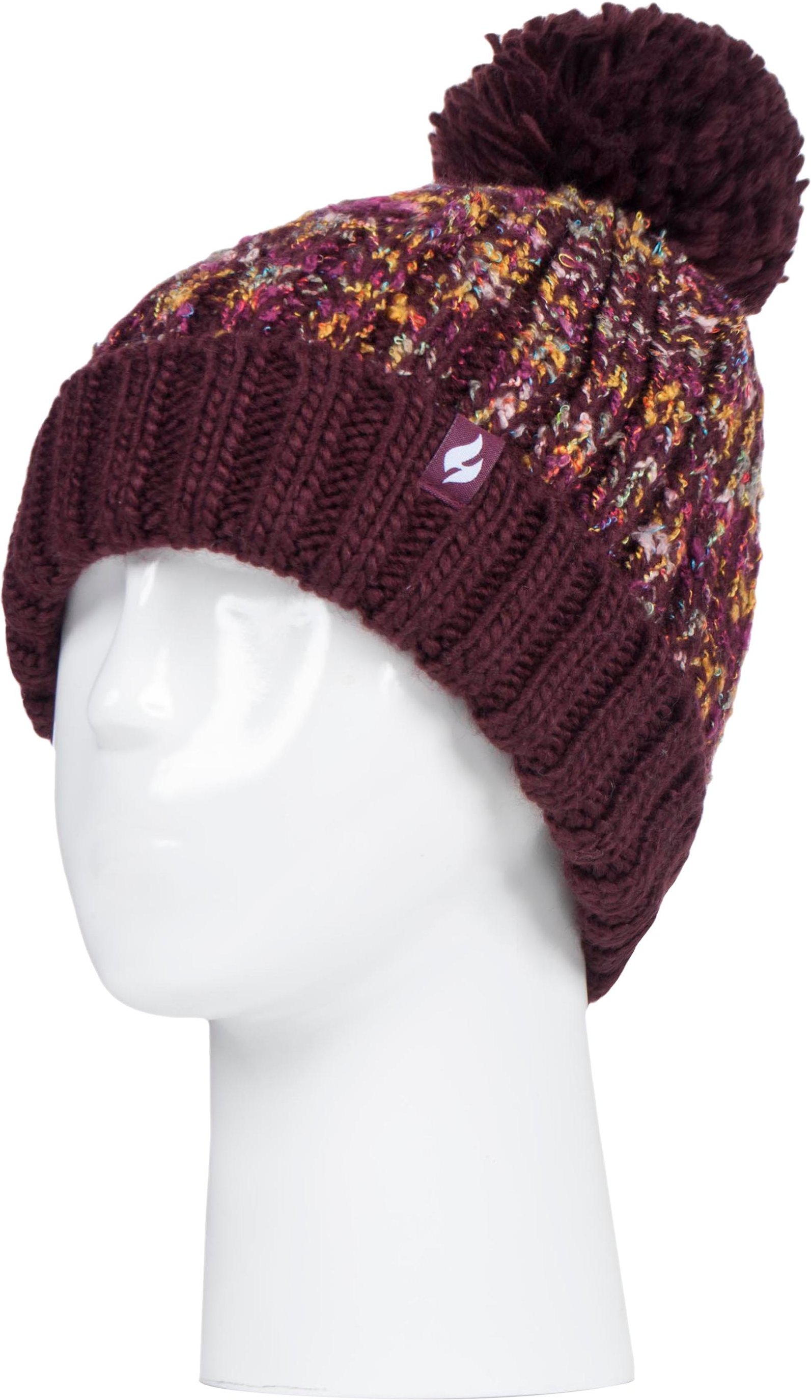 HEAT HOLDERS - Thermische Winterbommelmütze für Damen mit großem Pom Pom