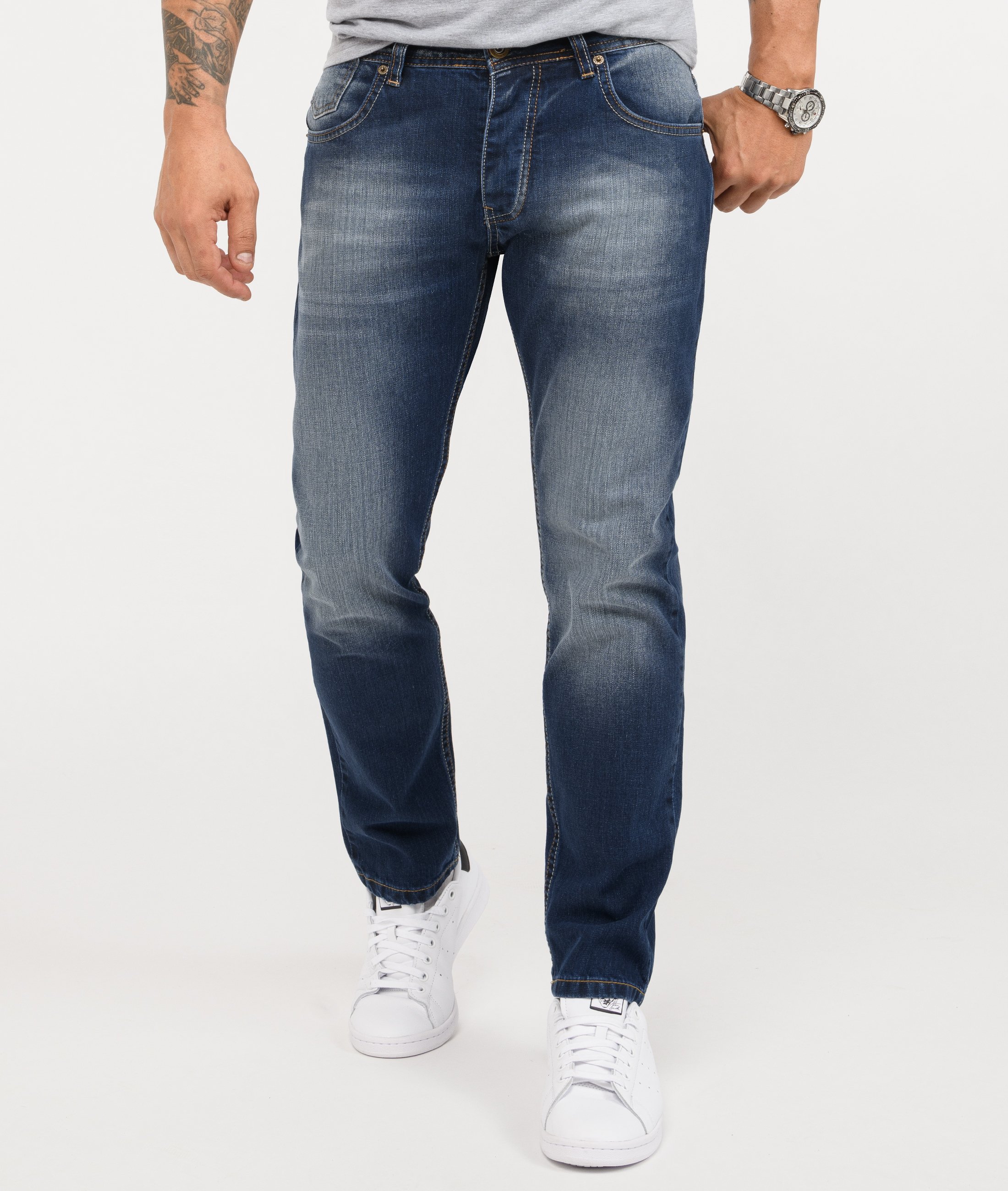 Thumbnail - Rock Creek Jeans Blau