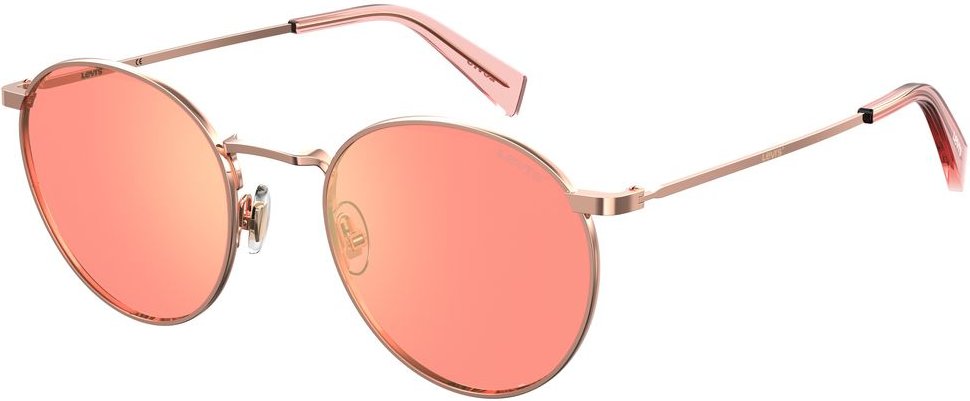 Runde Metallrahmen-Sonnenbrille