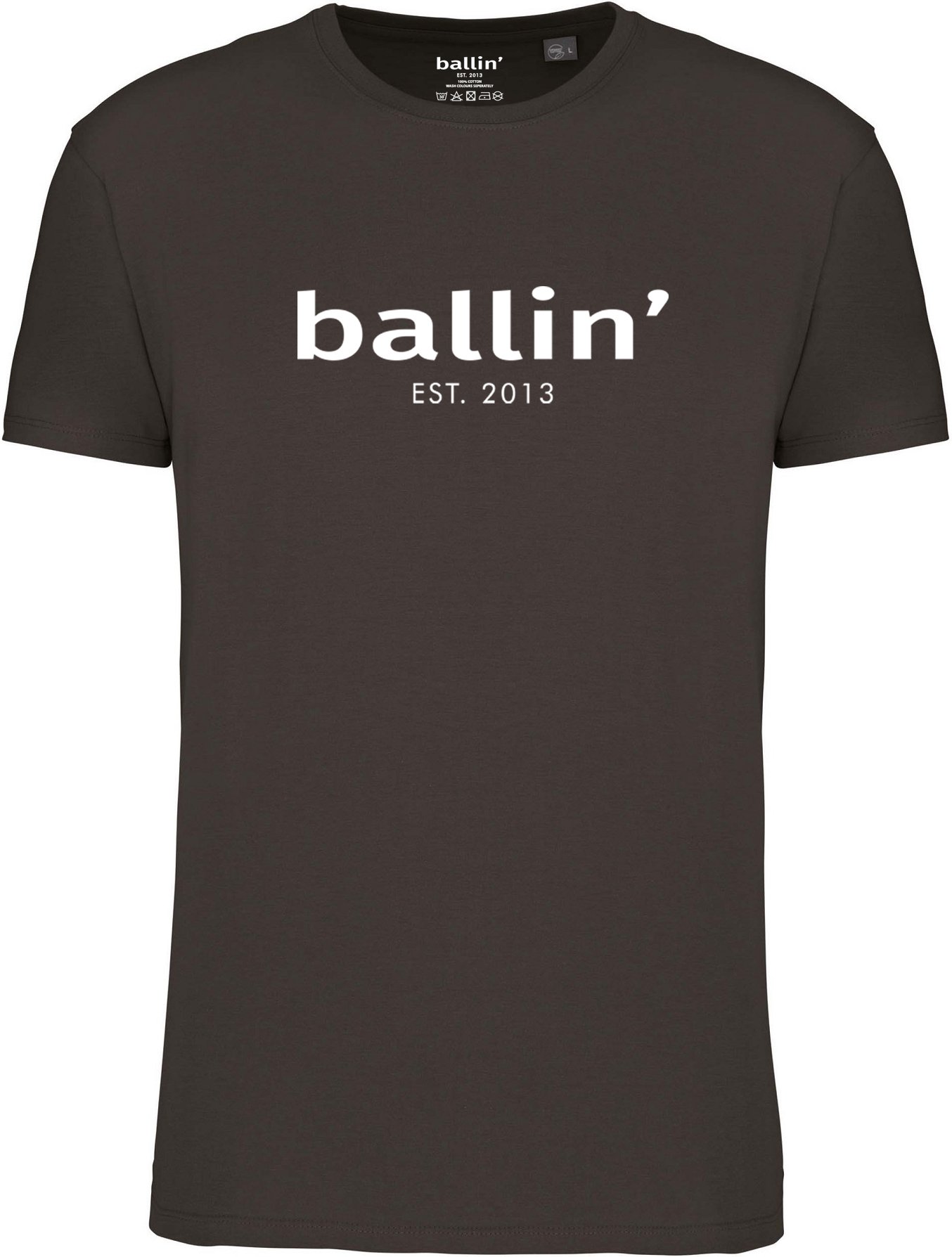 Regular Fit Shirt von Ballin Est. 2013 in der farbe Grau und in größe 3XL.