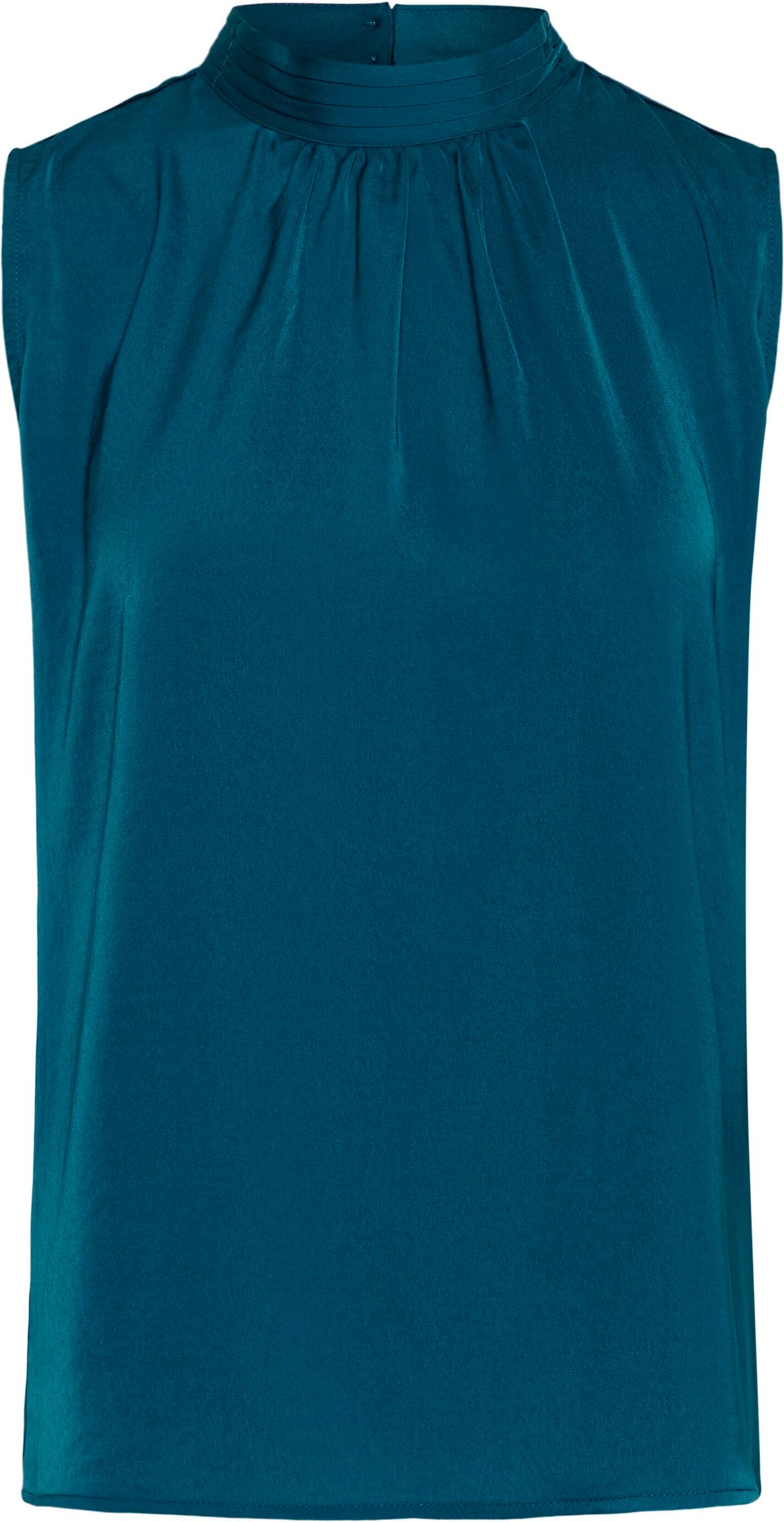 Ärmellose Bluse AileenSZ Ärmellose Bluse Gerade Passform blue