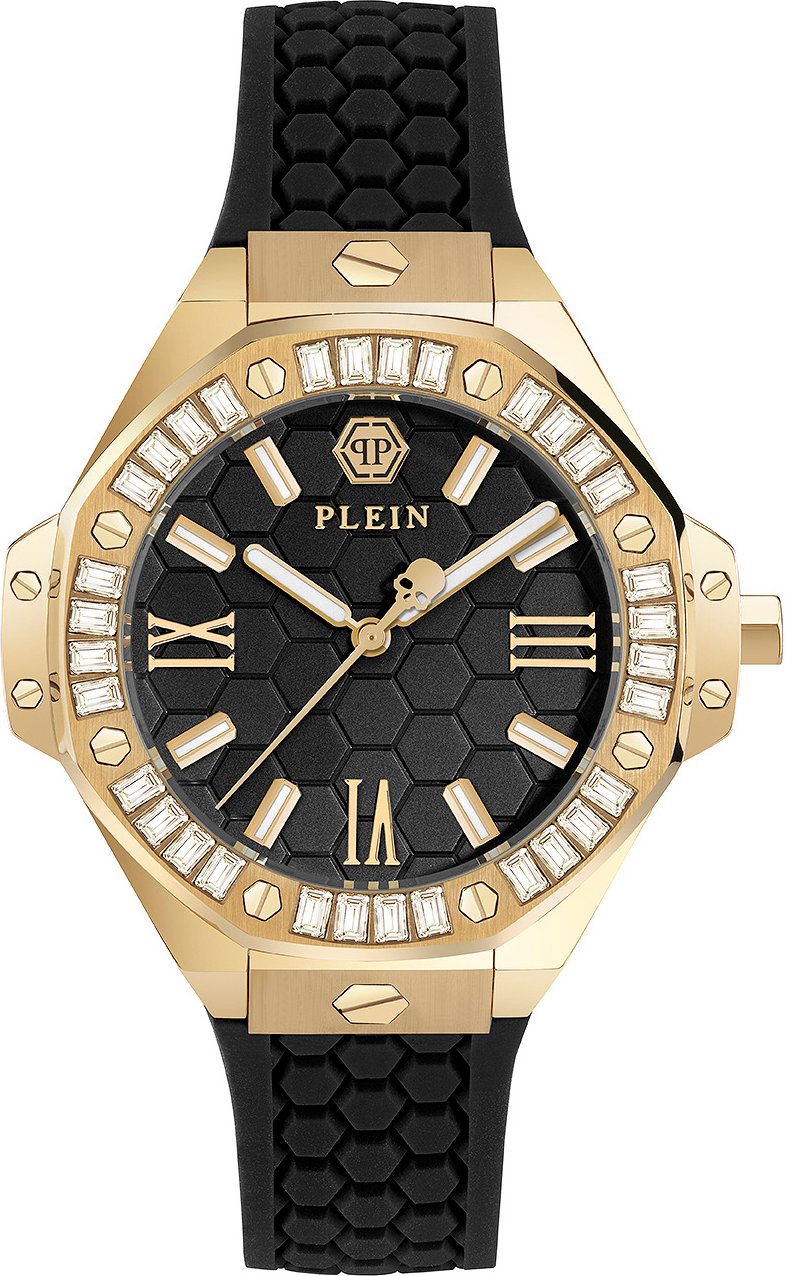 Philipp Plein Plein Lady Royal Damen Uhr Schwarz PWBDA0424