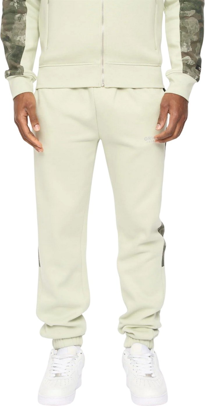 Crosshatch - "Branton" Jogginghosen für Herren (Helles Oliv)