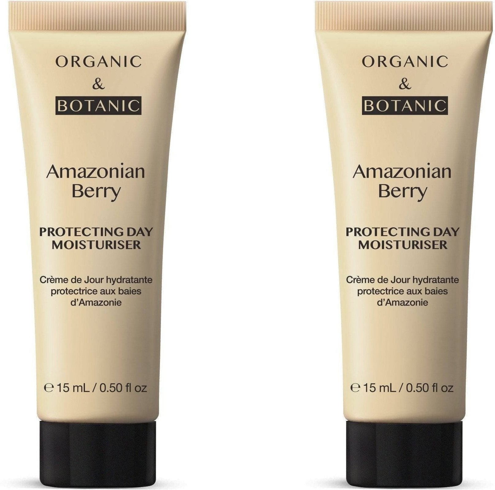 Bio & Botanisch Amazonische Beeren Tagescreme 15 ml x 2 Duo-Pack