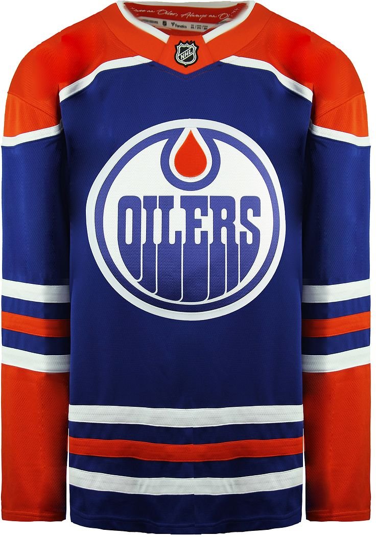 Fanatiker NHL Edmonton Oilers Hockey Trikot