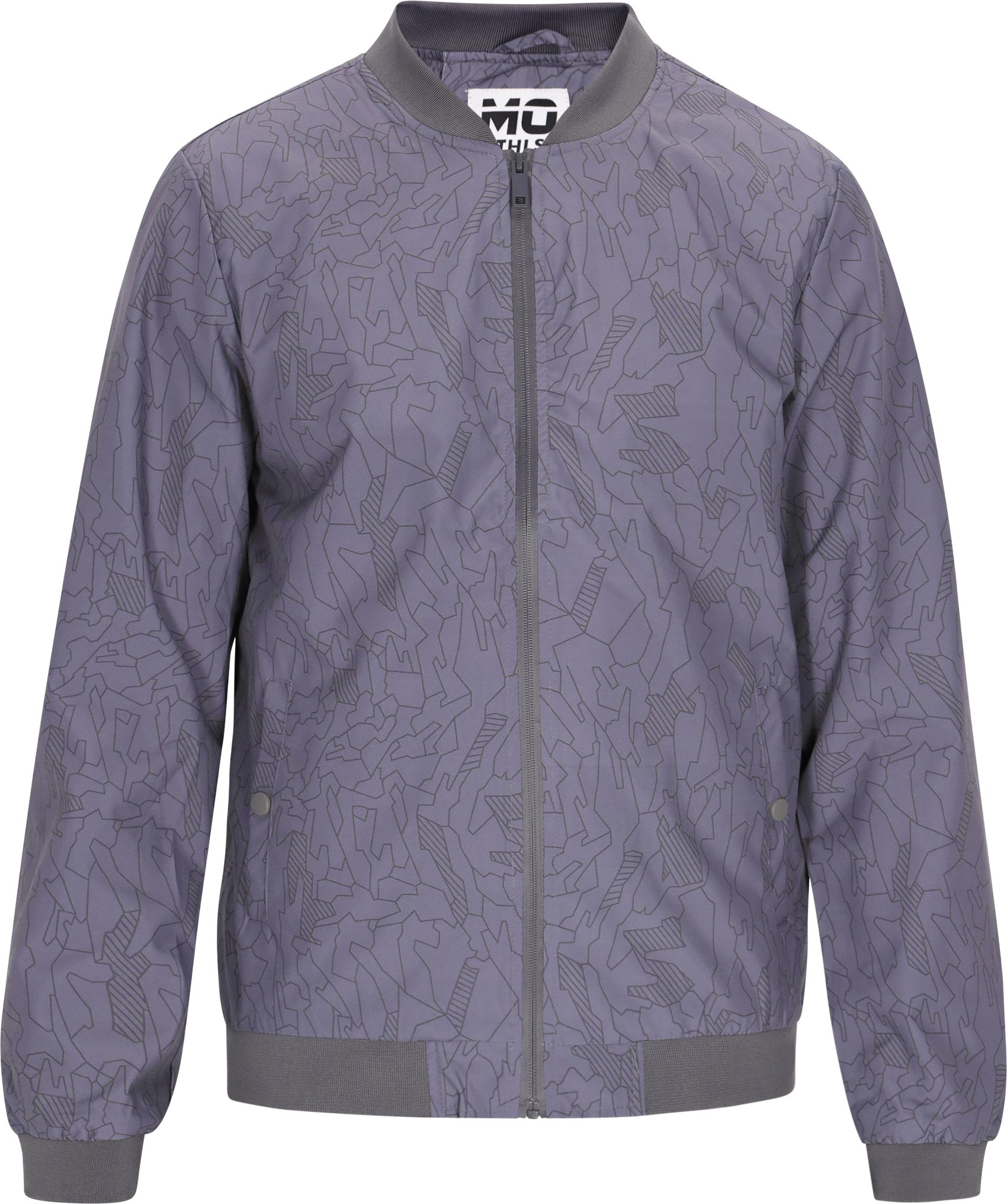 Mo Jacke Herren dunkelgrau