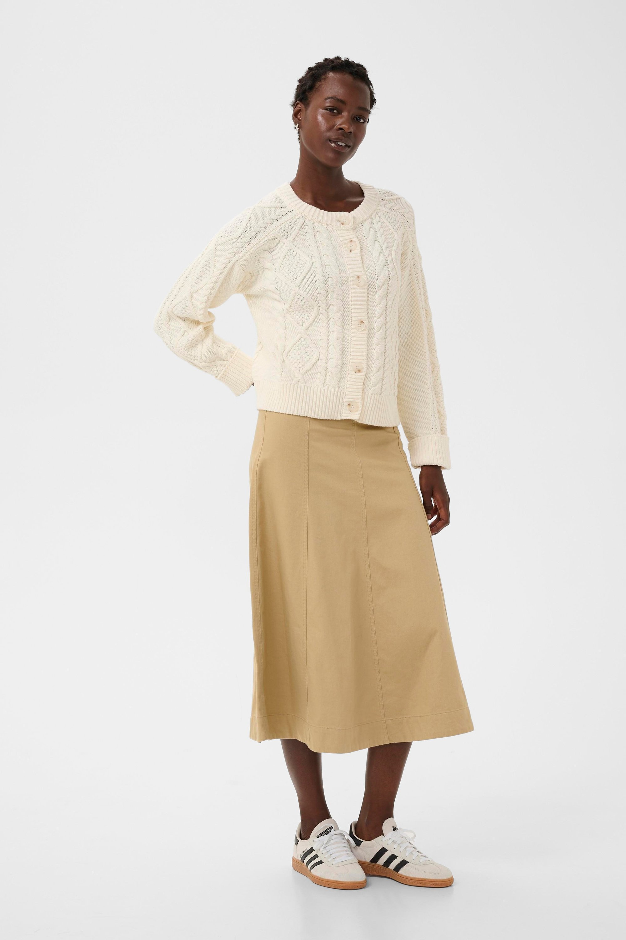 Strickjacke ZayraPW Strickjacke Gerade Passform